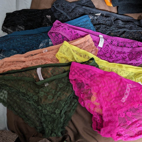 Victoria's Secret Other - 8 pairs of Victoria's secret lace/sheer underwear